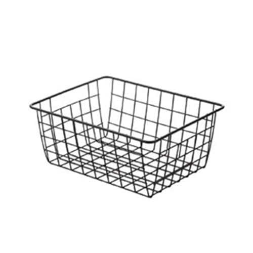 Gsycle Cestas De Alambre Para Organizar, Cestas Metálicas Grandes Y Transpirables Para Alimentos, Cubos Para Despensa, Armario, Cocina, Garaje Y Baño