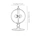 DORAMI Clear Solar Power Crookes Radiometer Sun Light Energy Glass Windmill Spinning Vanes