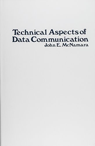 Technical aspects of data communication 0932376185 Book Cover
