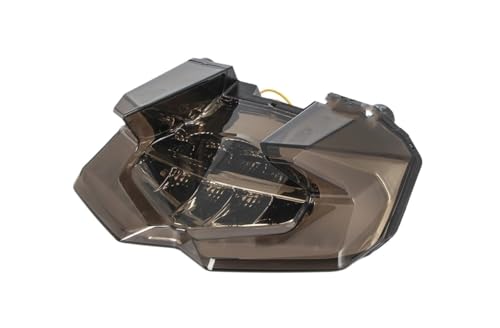 Blinker Motorrad Für Ducati V2 V2S Enduro Multistrada MTS950 1200 1260 LED Rücklicht Integrierte Lampe Bremse Lampe Blinker(Red)