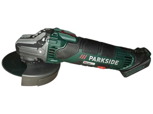Parkside PWSA 20-Li E4 - Smerigliatrice angolare senza fili, 20 V, senza batteria e caricabatterie