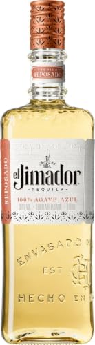 El Jimador - Tequila Reposado - Tequila Mexicaine Authentique - Fermentation Naturelle - Notes Délicates d'Agave Cuit et de Vanille - Idéale pour Cocktails Rafraichissants - 38% vol - 70 cl