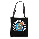 Happy Liberation Day Tariff Sarcasm Humor Design Tote Bag