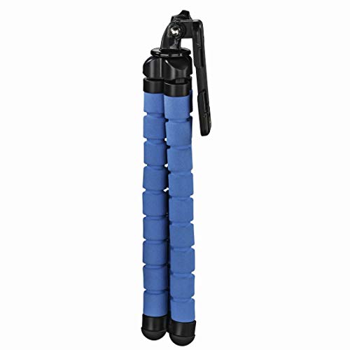 Hama Stativ Flex f&uuml;r Smartphone und GoPro, 26 cm, blau