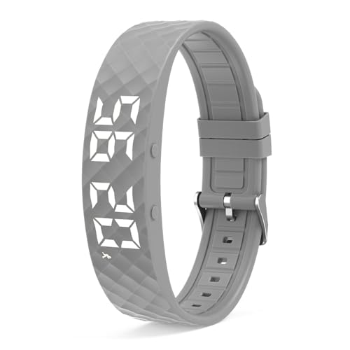 findtime Digital Uhr Herren Damen Armbanduhr Schrittzähler ohne App und Handy Fitnessarmband Kalorien Digitaluhr Schlaftracker Fitnessuhr Fitness Tracker Junge Mädchen Wecker Wasserdicht