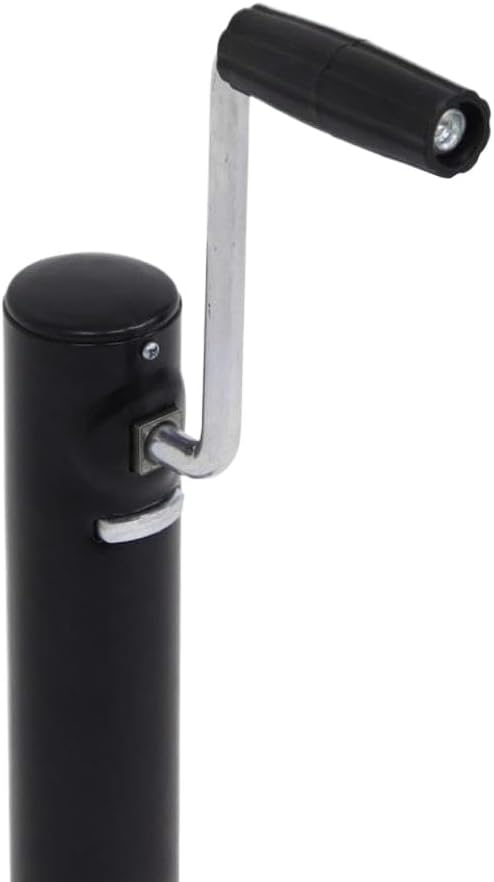 14 Inch Lift A Frame Side Wind Trailer Jack Jockey Wheel Stand Corner Steady Compatible with 2000 Lbs Caravan Camper