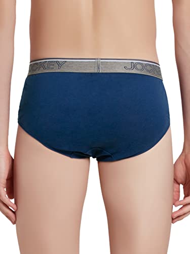 Image of Jockey 8037 Men's Super Combed Cotton Solid Brief with Ultrasoft Waistband