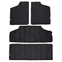 Wärmedämmung Baumwolle Dachhimmel-Wärmedämmung Und Schalldämmung Aus Baumwolle Für Jeep JK 2012–2017 Für Wrangler 4-Türer Innenausstattung Motorwärmeisolierung(Schwarz)
