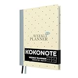 Kokonote Agenda Settimanale 2026 2027 - Diario Scoula per Università...