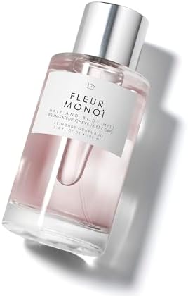 Le Monde Gourmand Fleur Monoi Hair & Body Mist - 3.4oz (100ml) - Floral, Coconut Fragrance Notes