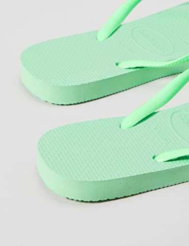 Chinelo Slim, Havaianas, Feminino, Verde Jardim, 37/38
