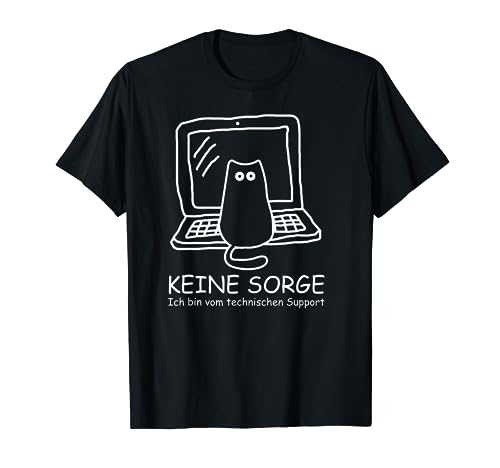 Witziges Katzen Tshirt mit Spruch Geschenk Geschenkidee T-Shirt