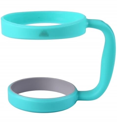 Strata Cups 30Oz Tumbler Handle (Teal) Available For 30Oz Yeti Tumbler, Ozark Trail Tumbler, Rambler Tumbler - Bpa Free #TOP2