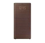 Samsung Original LED View Wallet Cover Case for Galaxy Note 9 - Brown