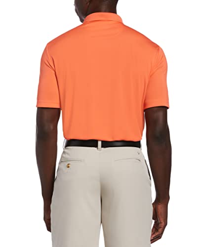 Callaway Men's Solid Short Sleeve Golf Polo Shirt, Hot Coral, Xx Large #TOP1