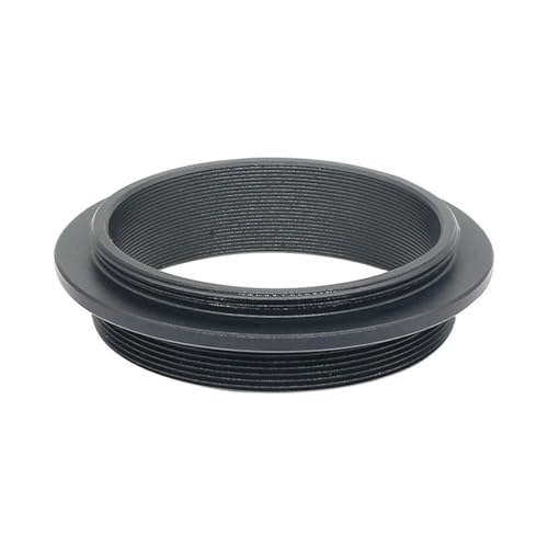 Microscope T T2 Mounting Adapter Metal Outer Thread M42 M48 M54 SCT Telescope Adapter Pitch 0.75mm Microscope Accessory(M42 to M42)