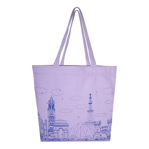 SKAPADORO Bolsa de lona con cremallera grande impresa, 100% algodón, bolsillo interior, bolsa ecológica para mujer, viajes, universidad, playa, compras, fácil de lavar, bolsa de hombro para todos los SKAPADORO Bolsa de lona con cremallera grande impresa, 100% algodón, bolsillo interior, bolsa ecológica para mujer, viajes, universidad, playa, compras, fácil de lavar, bolsa de hombro para todos los
