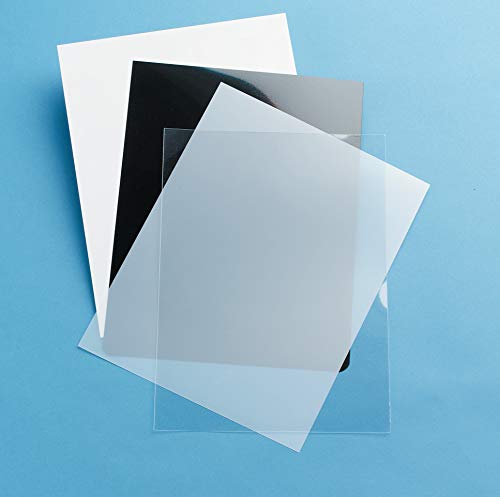 Grafix KSF50-S Sanded Shrink Film, 8-1/2 x 11 Inches, Pack of 50, White, 8 1/2 Inches X 11 Inches - Image 2