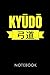 Produktbild KYUDO NOTEBOOK: | Notizbuch mit 110 linierten Seiten | Format 6x9 DIN A5 | Soft cover matt | Klick auf den Autorennamen für mehr Designs zum Thema