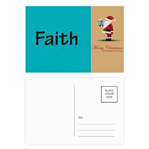 Cartes postales citation Père Noël lot de 20 correspondance de Noël