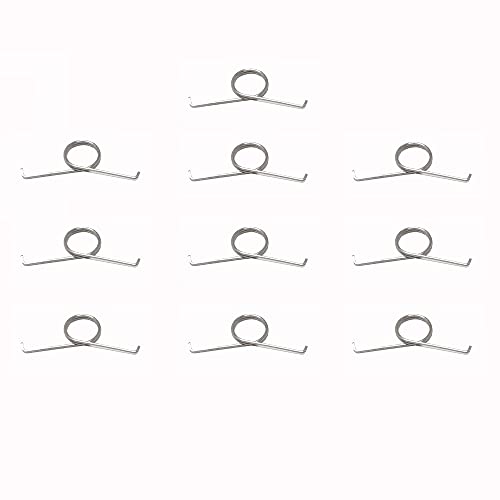 ZkeeShop 10 Pcs L2 R2 Trigger Buttons Springs Replacement Parts Compatible for PS5 Controller Parts