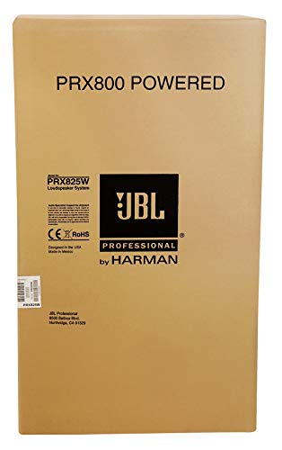(2) Jbl Pro Prx825W Dual 15 3000W 2-Way Powered Speakers W/ Wifi + Mobile App #TOP7