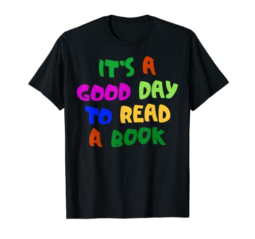 Book Lovers Shirt It's A Good Day To Read A Book Worm Camiseta