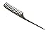 Tearsheet Carbon Wide Tooth Rake Comb with Tail - Beach waves, Beach waver, Texture hairstyle, comb outs, detangle wet hair, no static, no snags no breakage