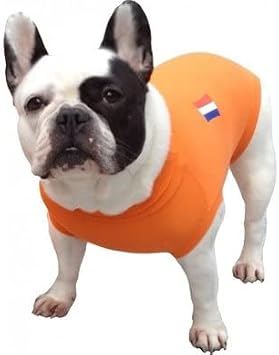 MPS Medical Pet Shirt Dog, Surgery Recovery Suit, Orange, X-Small