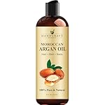 Handcraft Blends Moroccan Argan Oil - 8 Fl Oz - 100% Pure and Natural - Premium Grade Carrier Oil for Skin and Hair - Hair and Body - Massage - Cold-Pressed