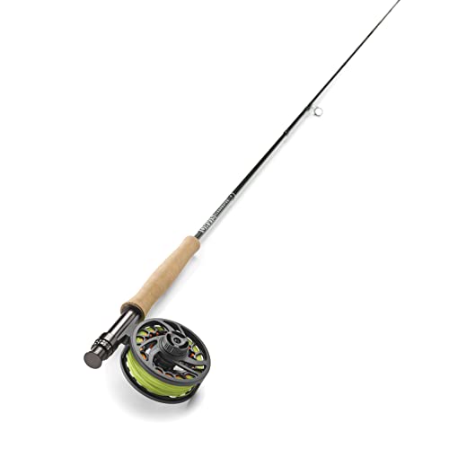 Orvis Clearwater Fly Rod Outfit - 5,6,8 Weight Fly Fishing Rod And Reel Combo Starter Kit With Large Arbor Reel And Case, 5Wt 9'0" 4Pc #TOP1