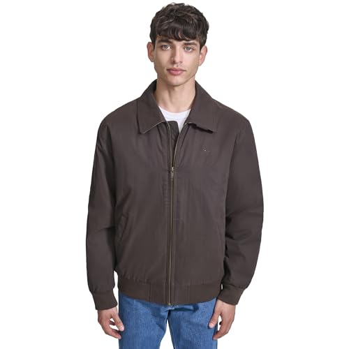 Image of Dockers Men's Microtwill Golf Bomber Jacket