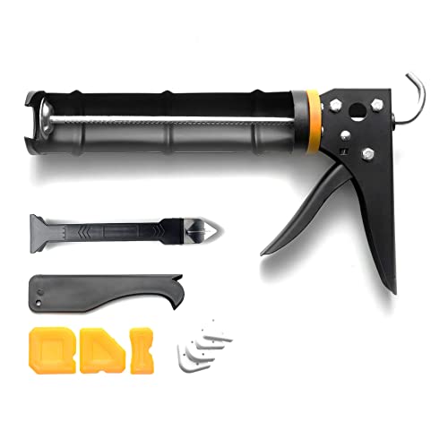 Caulking Tool Kit, Caulk Gun And Caulk Finishing Tool, Dripless Caulk Gun #TOP5