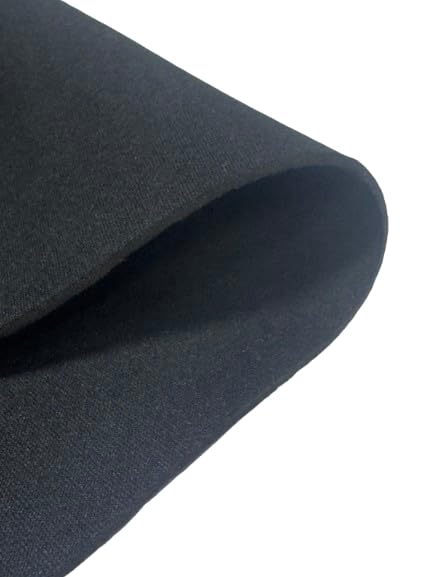 2.5mm Black Neoprene Fabric – 1 Meter Waterproof Scuba Wetsuit Material, 4-Way Stretch, DIY Crafts, Covers, Door mats,Costumes & Repairs-image-5