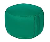 Yogabox Meditationskissen/Yogakissen Rondo Big Made in Germany, grün, 36 cm x 28 cm Höhe