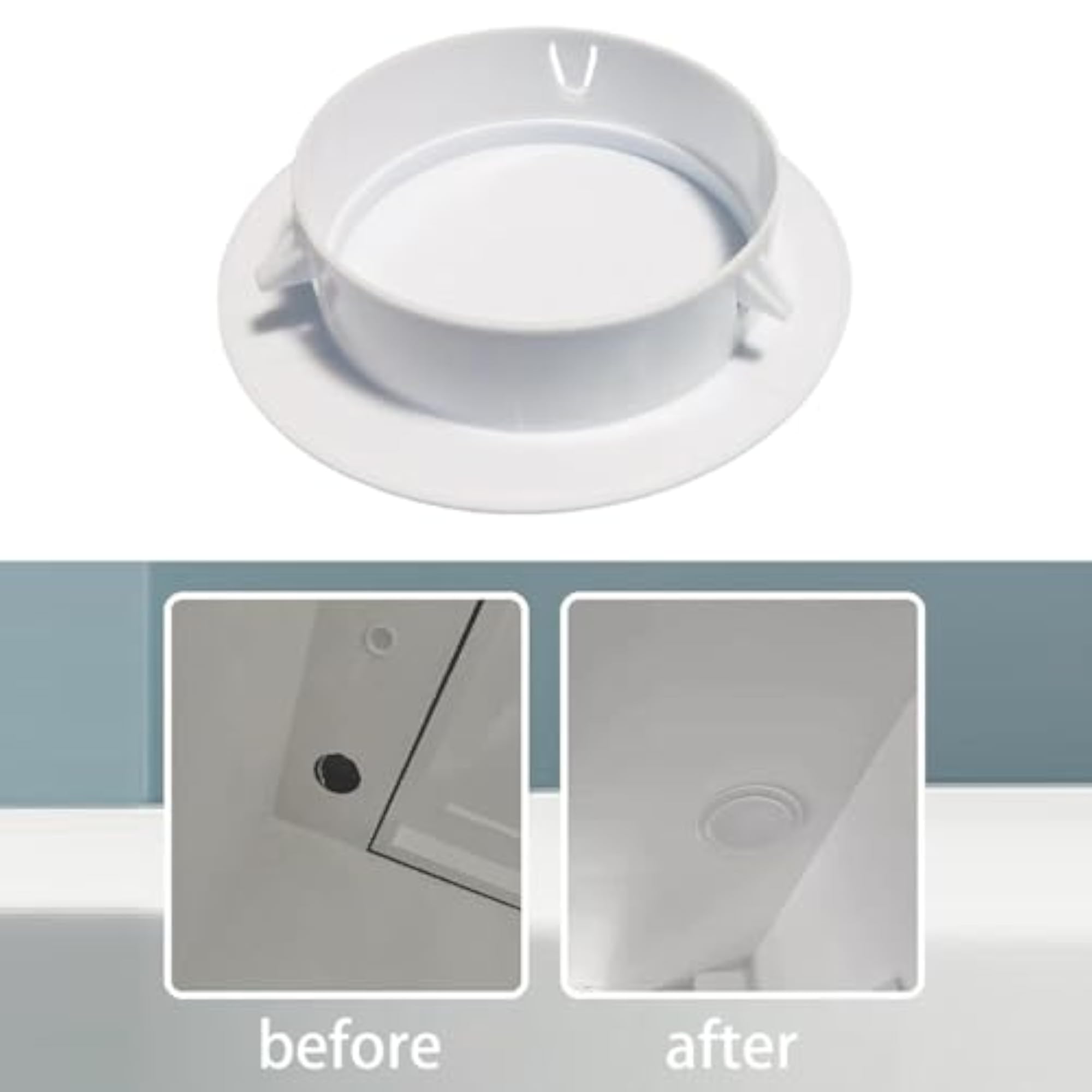 Ceiling Hole Cover Plate for Glass Ceiling Openings