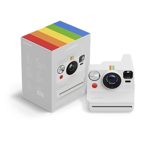 Polaroid Now+ 3rd Generation I-Type Instant Film Camera - Bluetooth Connected App Controlled - White - Camera Only No Film (9161) by Polaroid - Used condition - US$99.39