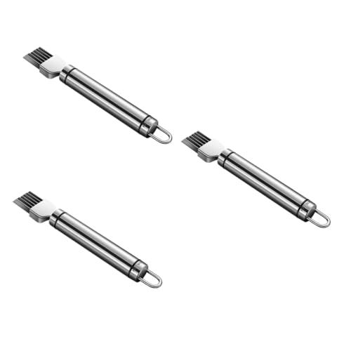 Outil de coupe d'oignons verts en acier inoxydable robuste silver - 2