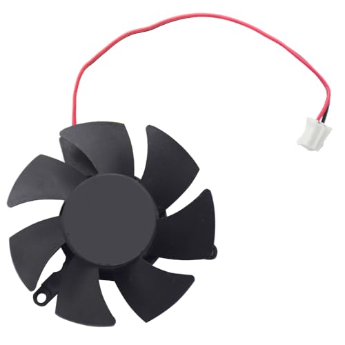 Pièce de refroidissement de l'ordinateur Ventilateur de carte vidéo for GT 1030 2G LP OCV2 46MM FD5010U12S 12V 0.22A 2Pin ventilateur de refroidissement de remplacement de carte graphique