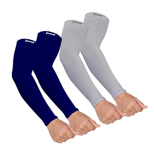 Image of Arm Sleeves for Men & Women, Sun Protection & UV Compression Hand Sleeves for Cycling, Running, Outdoor Sports & Activities, Hand Cover for Bike Riding