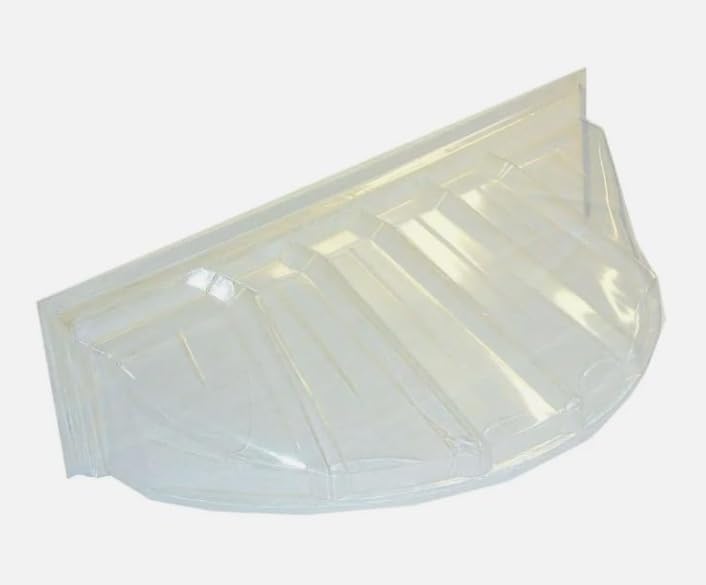 42 in. x 15 in.New Polyethylene Lightweight Reversible Bubble Window Well Cover