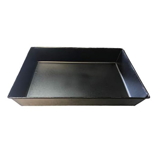New Seasoned 10 x 14 - Authentic STEEL Detroit Style Pizza Pan