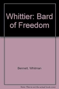 Hardcover Whittier, Bard of Freedom. Book