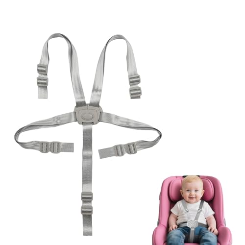High Chair Straps â€“ Adjustable 5-Point Safety Belt fo
