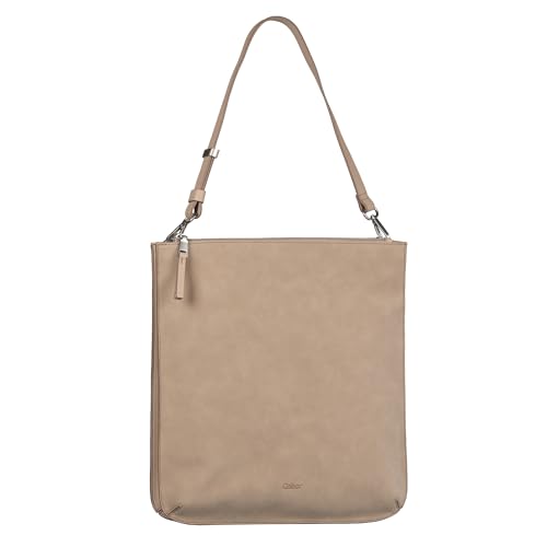 Gabor Kimberly sac à bandoulière beige fini le sac lourd optez pour le format m femme