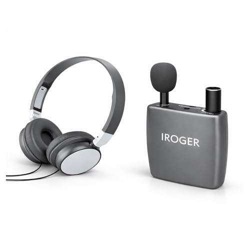 IROGER Rechargeable Hearing Amplifier Device with Directional Mic