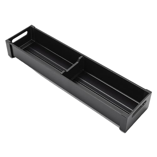 Asixxsix Organizador de Cubiertos, Organizador de Cajones de Cocina Ajustable, Marco de Aluminio, Soporte Multiusos para Cubiertos, Bandeja de Utensilios de Cocina para Cucharas (10x4 1cm/3,9x16,1