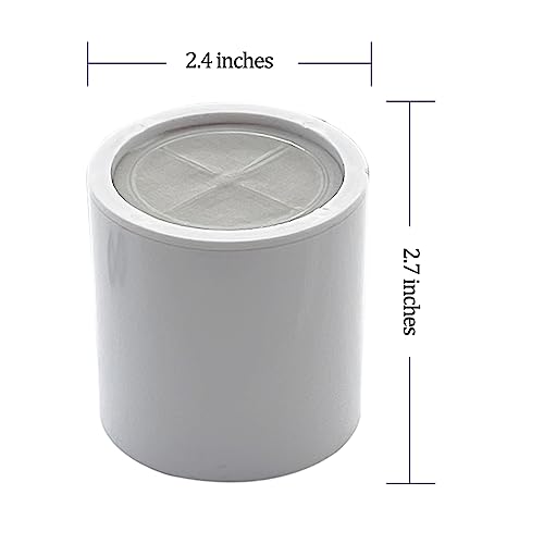 15 Stage Shower Filter Cartridge - Remove Chlorine Heavy Metals And Other Sediments, Reduces Dry Itchy Skin, Dandruff, High Output Hard Water Filter Replacement Cartridge #TOP1