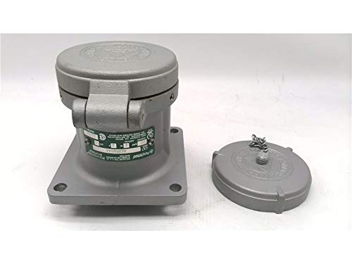 APPLETON ADR6044 4 Pole, 600 VAC, POWERTITE, Receptacle, 4 Wire  