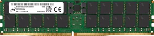 Micron Technology - MTC40F2046S1RC64BR - Micron RAM Module - 64 GB - DDR5-6400/PC5-51200 DDR5 SDRAM - 6400 MHz Dual-Rank